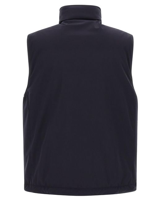 Brunello Cucinelli Blue Padded Vest for men