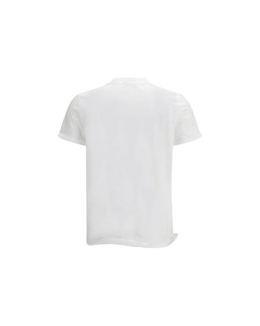 Prada White Cotton T-Shirt for men