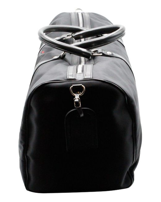 Kiton Black Travel Bag for men