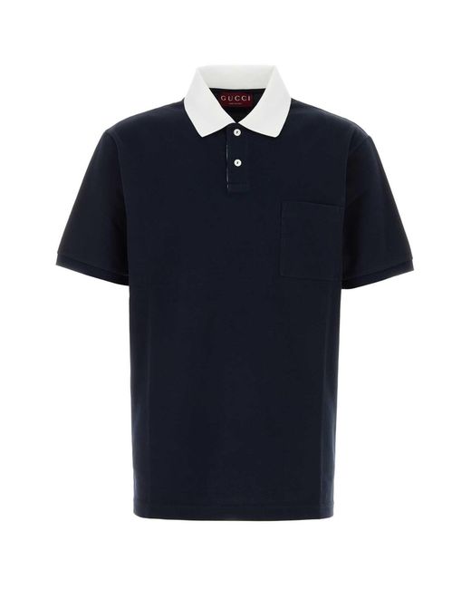 Gucci Blue Polo for men