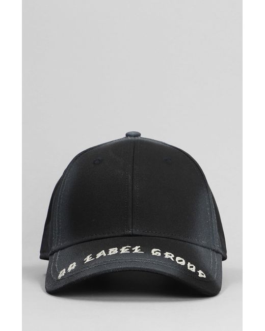 44 Label Group Black Hats for men