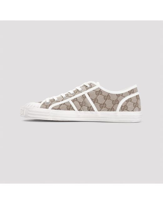 Gucci White Logo Sneakers for men