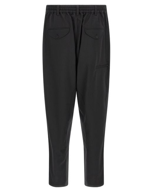 Y-3 Black 'Y-3' Pants for men