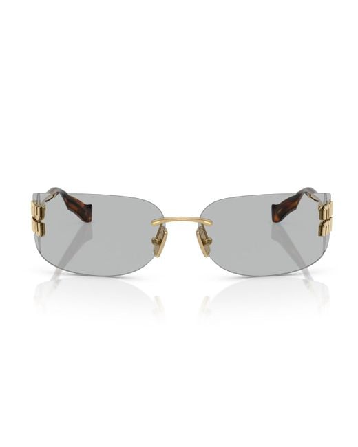 Miu Miu Gray 0Mu A51S Sunglasses