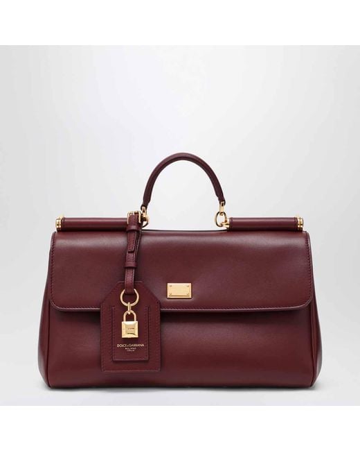 Dolce & Gabbana Purple Dolce & Gabbana My Sicily Handbag