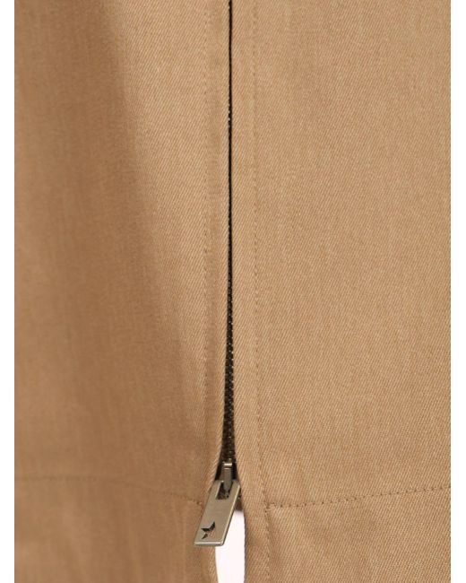 Golden Goose Deluxe Brand Natural Midi Circle Skirt Skirts