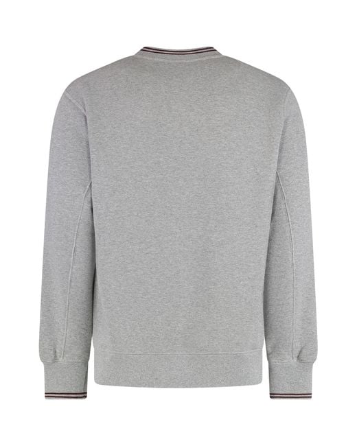 Autry Gray Cotton Sweatshirt Sweatshirts for men