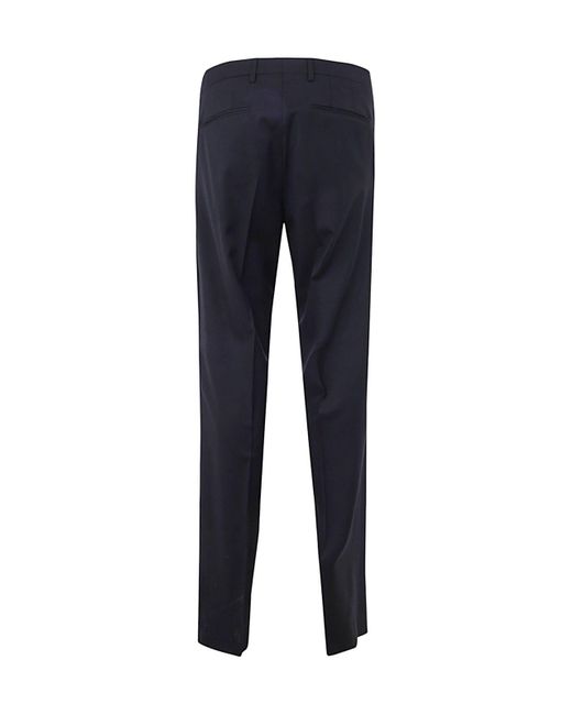 Lanvin Blue Wool Pants: New Trousers for men