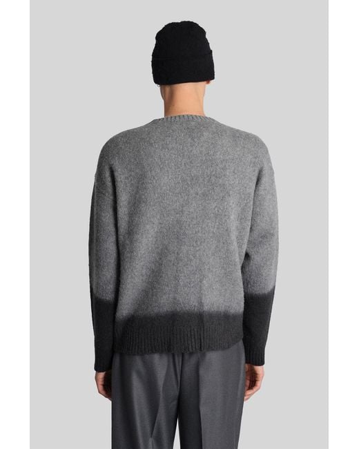 Paura Gray Radmin Cardigan for men