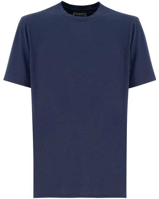 Fedeli Blue T-Shirt for men