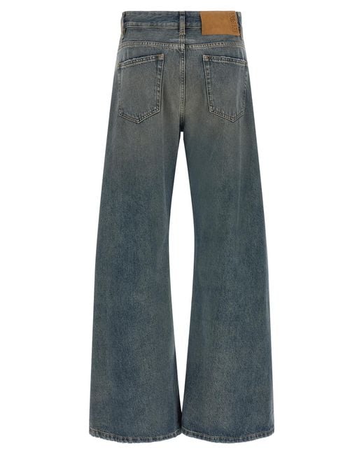 MM6 by Maison Margiela Blue Cotton Jeans Denim Clothing