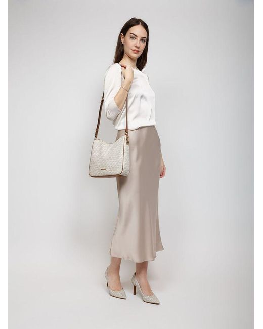 Michael Kors Natural Crossbody Bag Polyvinyl Chloride Crossbody-Bags