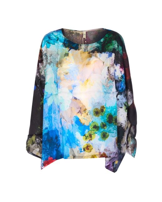 Yavi Blue Sweaters Cupro