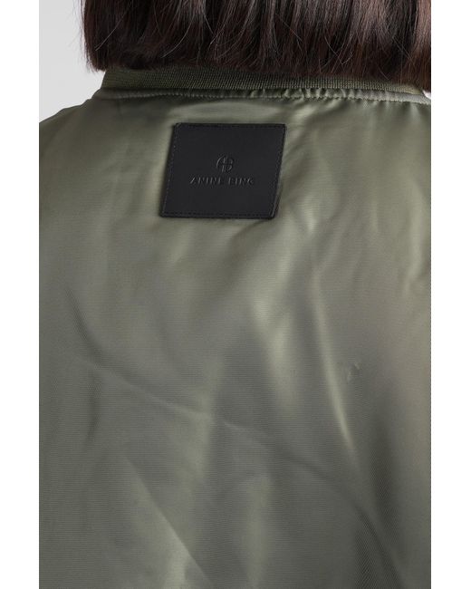 Anine Bing Green Leon Bomber