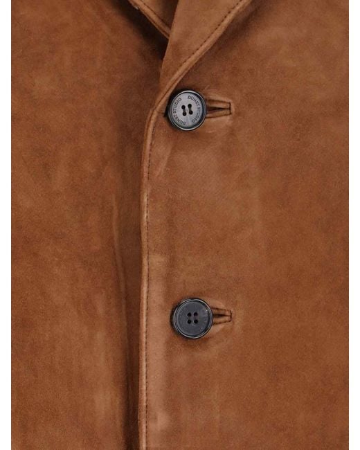 DUNST Brown Suede Jacket