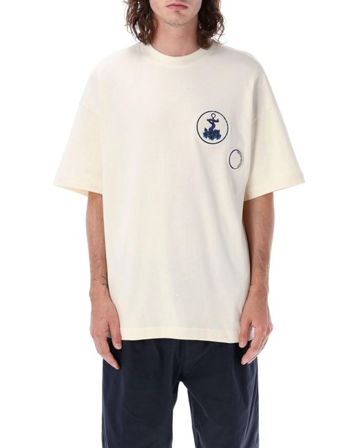 Emporio Armani White Crewneck T-Shirt for men