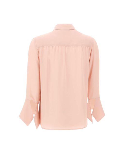 Liu Jo Pink Crepe Shirt