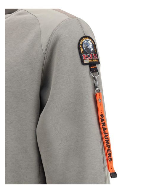 Parajumpers Gray Sweatshirts for men