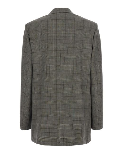 Pinko Black Blazer, Wool Blend Polyester Blazers