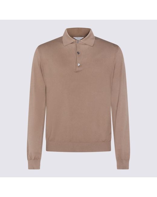Malo Brown T-Shirts And Polos _Co for men