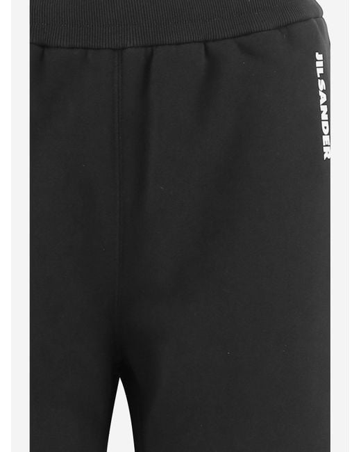 Jil Sander Black Trousers Cotton