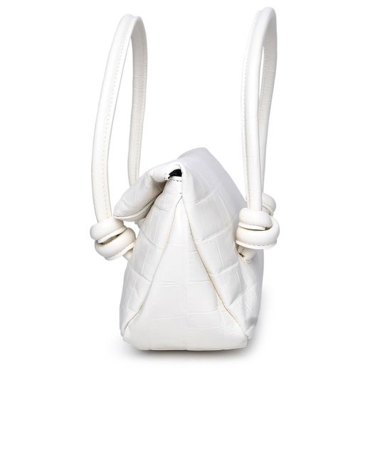 Jil Sander White Leather Bag