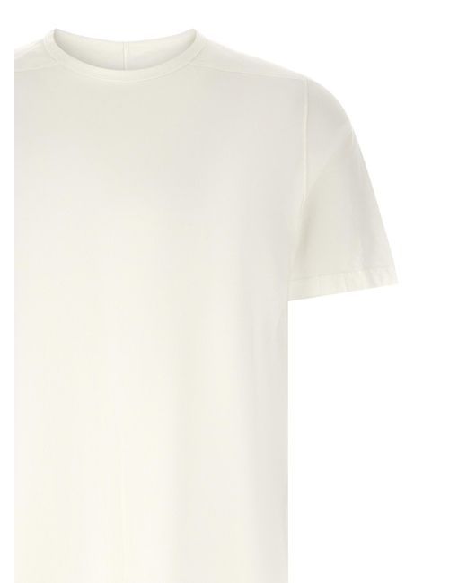 Rick Owens White 'Level T' T-Shirt for men