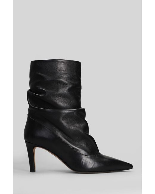 The Seller Black High Heels Ankle Boots