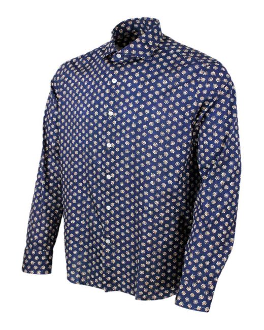 Sonrisa Blue Luxury Shirt for men