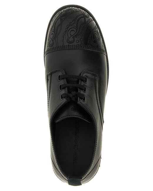 Kiko Kostadinov Black Atro Lace Up Shoes for men
