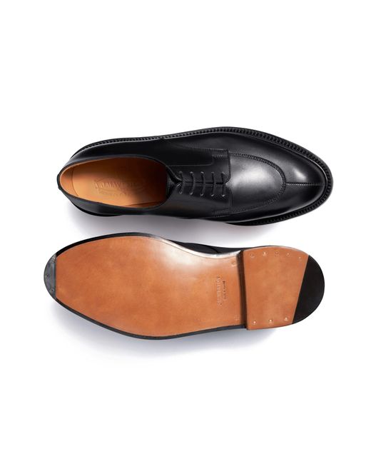 J.M. Weston Black Half Hunt Derby for men