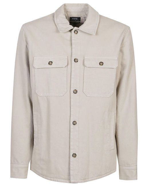 A.P.C. Natural Alessio Jacket for men