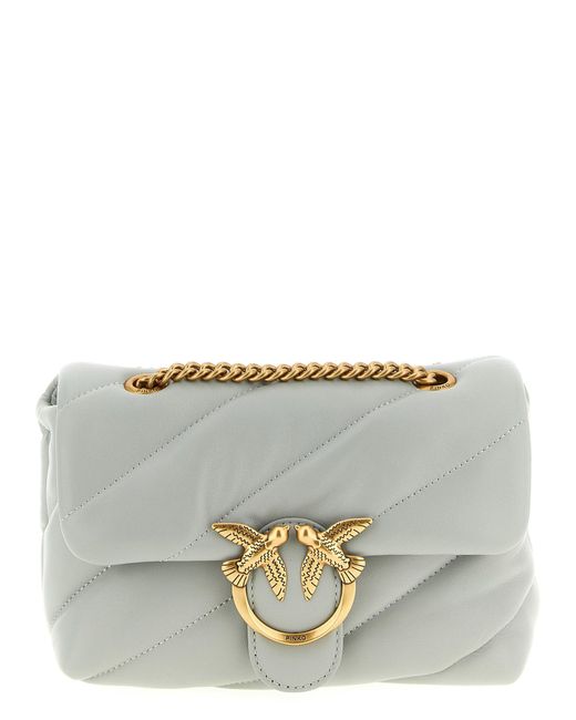 Pinko Gray Crossbody Bag