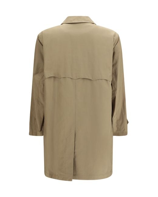 Baracuta Natural G10 Trench Coat Polyester; Cotton for men