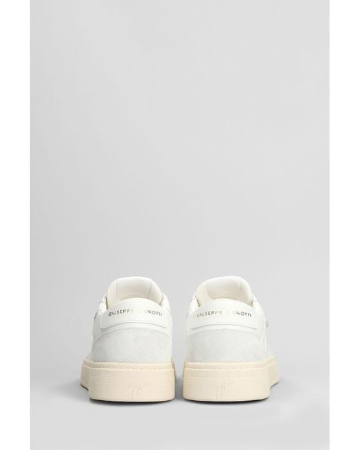 Giuseppe Zanotti White Gz94 Sneakers for men