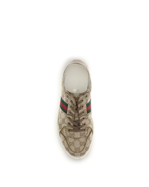 Gucci Multicolor Stretch Gg Fabric Sneakers Upper: Fabric; Sole: Rubber for men