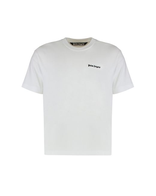 Palm Angels Black Set Of Cotton T-Shirts Three Colors for men