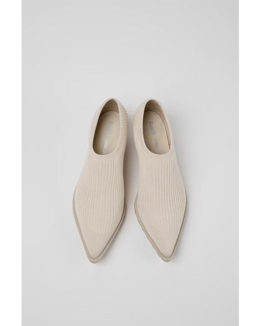 Camper White Anita Ry Low Natural Sneaker