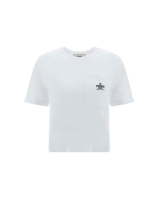 Fendi White T-Shirt