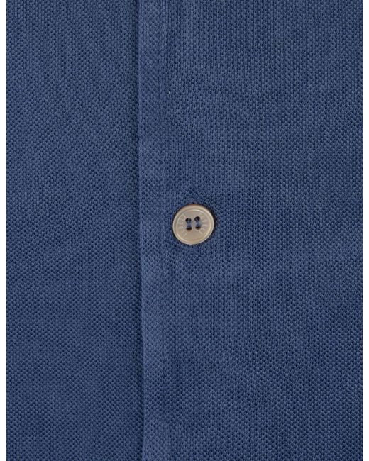 Fedeli Blue Teorema Shirt for men