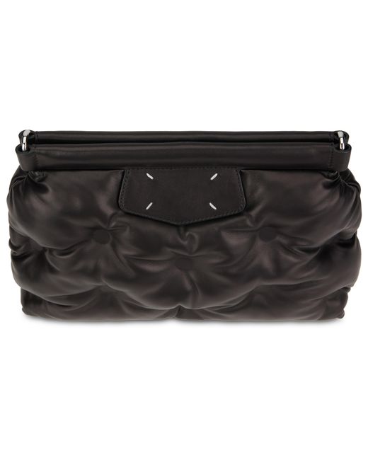 Maison Margiela Black Shoulder Bag Glam Slam Calfskin