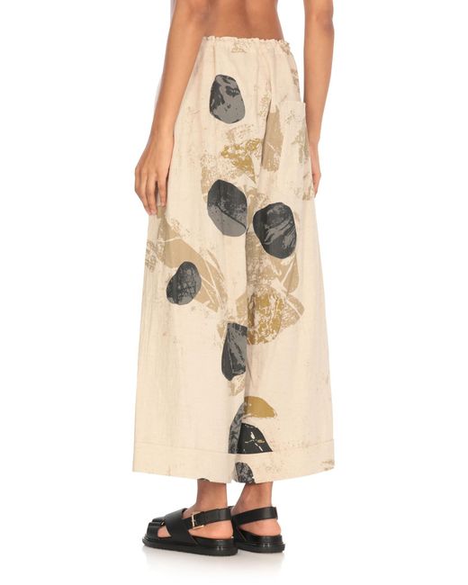 Y's Yohji Yamamoto Natural Cotton And Linen Pants