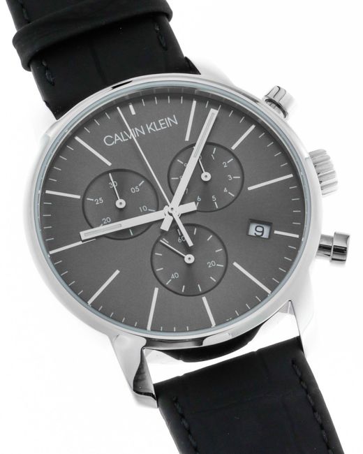 Calvin Klein K2g271c3 City Watches in Gray for Men | Lyst