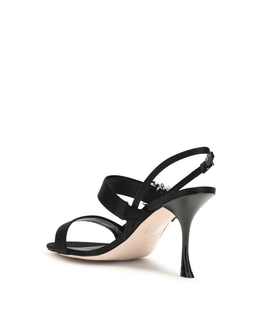 Roger Vivier Black Sandals Bouquet Silk
