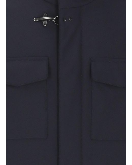 Fay Blue Field Travel Jacket for men