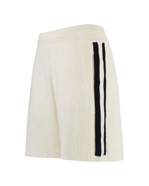 Golden Goose Deluxe Brand Natural Lionel Knitted Shorts