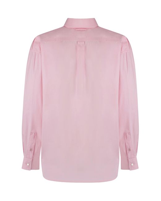 Acne Pink Cotton Shirt for men