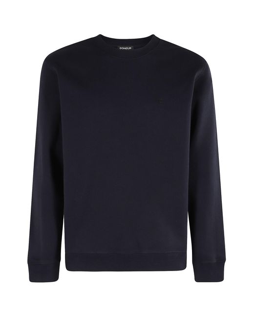 Dondup Blue Felpa Girocollo for men