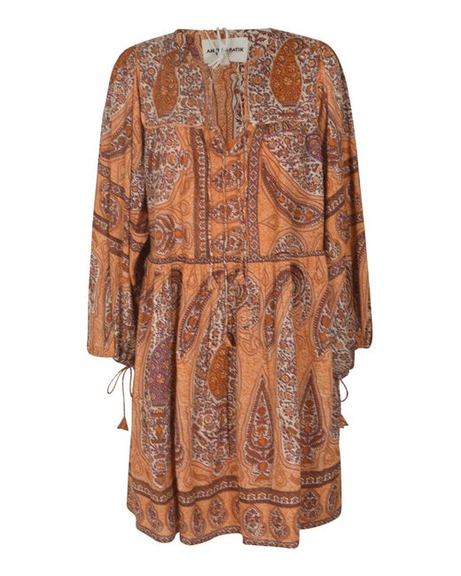 Antik Batik Brown Tajar Dress