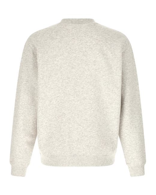 Jacquemus White 'Le Sweatshirt Gros Grain' Sweatshirt for men